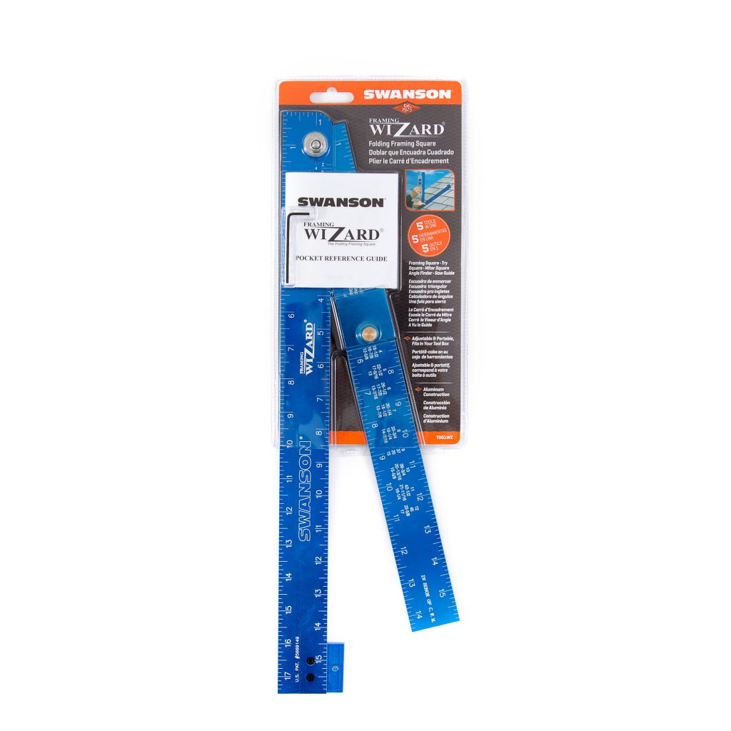 Framing Wizard® Folding Aluminum Framing Square Swanson Tool Company