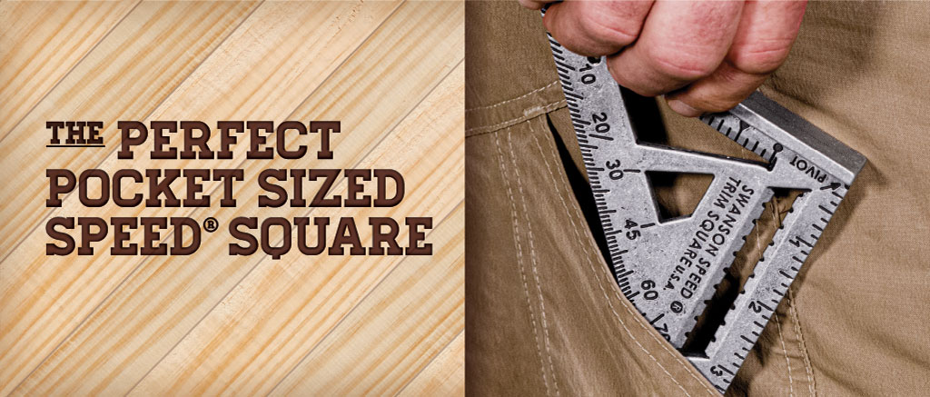 Swanson Speed Trim Square-Pocket Sized Square