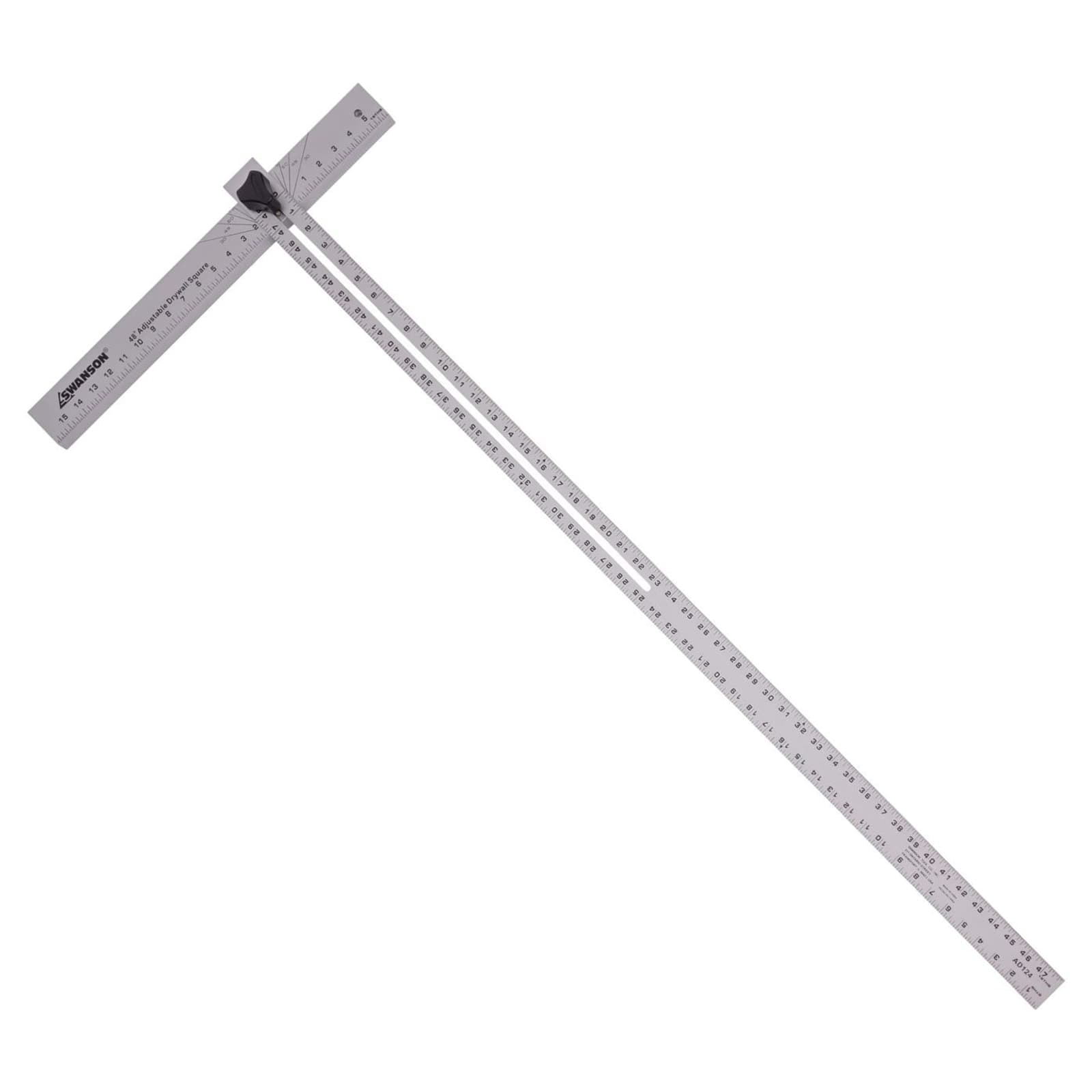48" Adjustable Aluminum Drywall Square