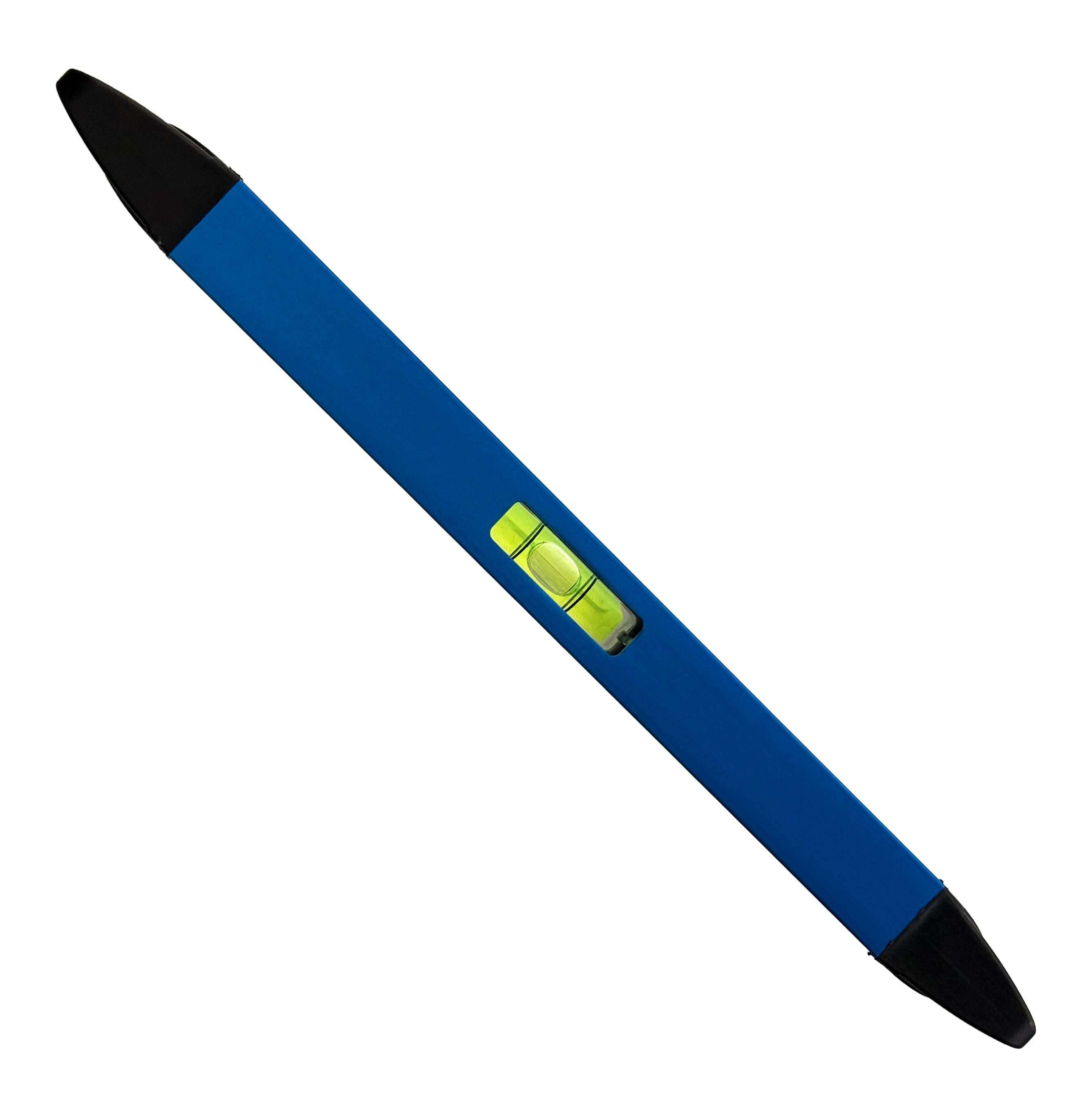 Top-edge view of the TL009M showing the V-grooved edge profile and top-read vial.